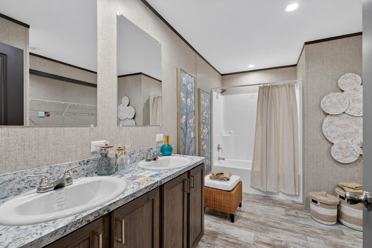 The Olympus | 3 bedroom, 2 bathroom, 1279 sqft home. Built by Cavco - Nappanee in Nappanee, IN.