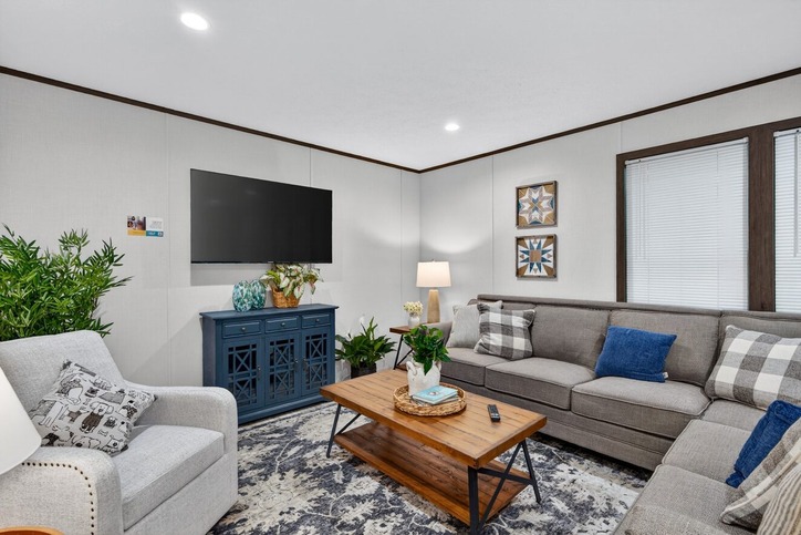 The Olympus | 3 bedroom, 2 bathroom, 1279 sqft home. Built by Cavco - Nappanee in Nappanee, IN.