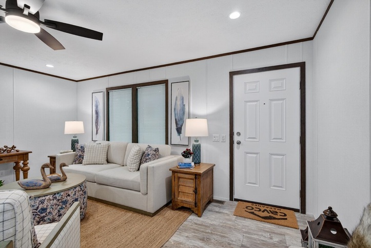 The Olympus | 3 bedroom, 2 bathroom, 1279 sqft home. Built by Cavco - Nappanee in Nappanee, IN.