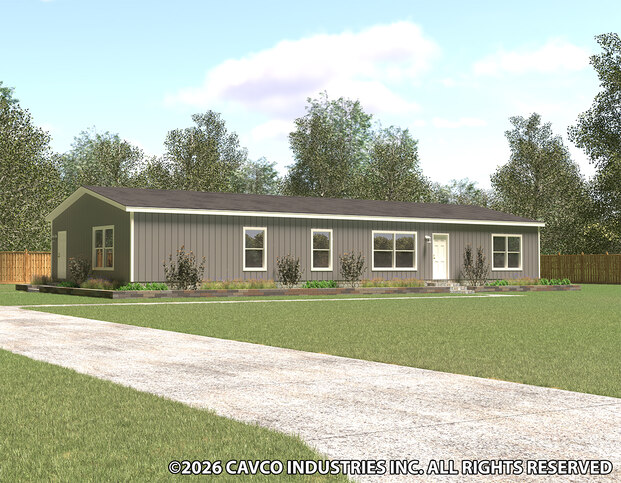 4 Bed Manufactured Home (Double-wide) for Sale - Answer House 28724A