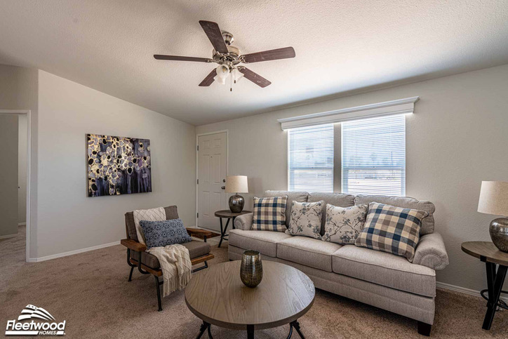 Canyon Lake 24443X | 3 bedroom, 2 bathroom, 1026 sqft home | Built by Cavco - Riverside in Riverside, CA.