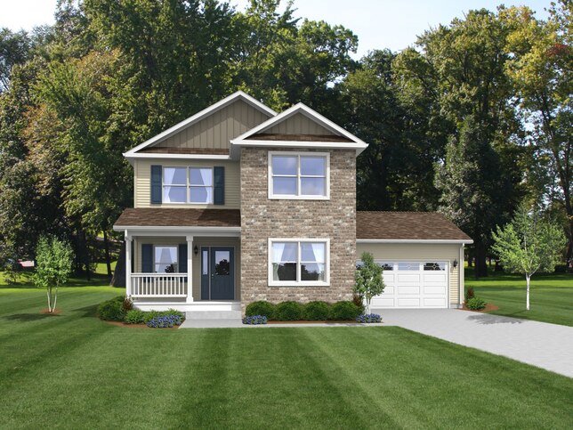 Manorwood Classic 28363AM | 3 bedroom, 2.5 bathroom, 2186 sqft home. Built by Cavco - Manorwood.
