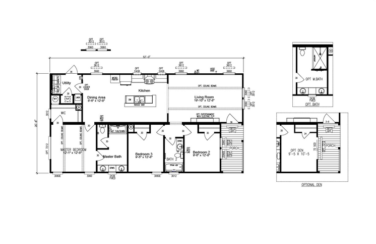 Rye 28523B Manufactured Home from Destiny Homes, a Cavco Company