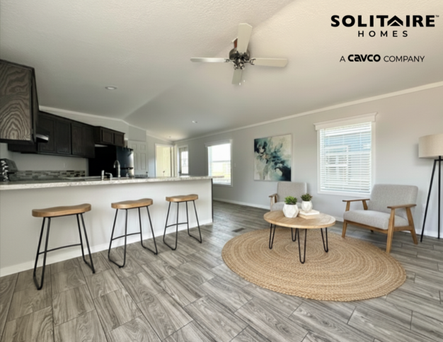 Solitaire 16723A | Fort Worth, TX – A stylish 3 bed, 2 bath home featuring an open-concept layout, modern finishes, and quality construction built to last.
Disclaimer: Photos are AI-generated and for visual reference only.