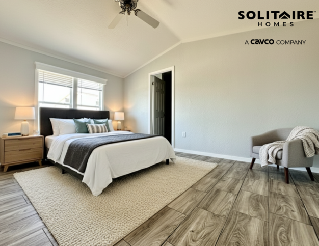 Solitaire 16723A | Fort Worth, TX – A stylish 3 bed, 2 bath home featuring an open-concept layout, modern finishes, and quality construction built to last.
Disclaimer: Photos are AI-generated and for visual reference only.
