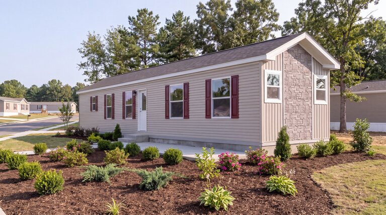 Malibu 14662F | 2 bedroom, 1 bathroom, 880 sqft home. Built by Cavco - Clarion in Shippenville, PA.