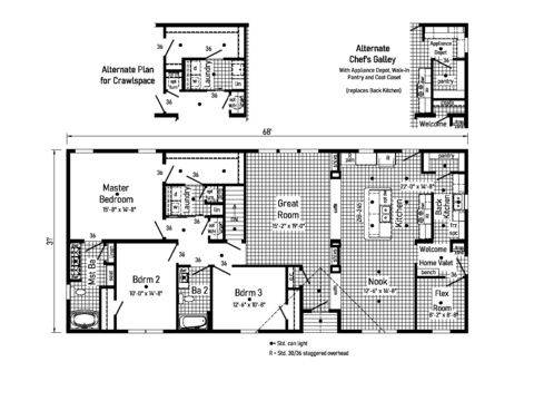 Limited 32683CM | 3 bedroom, 2 bathroom, 2108 sqft home. Built by Cavco - Emlenton in Emlenton, PA